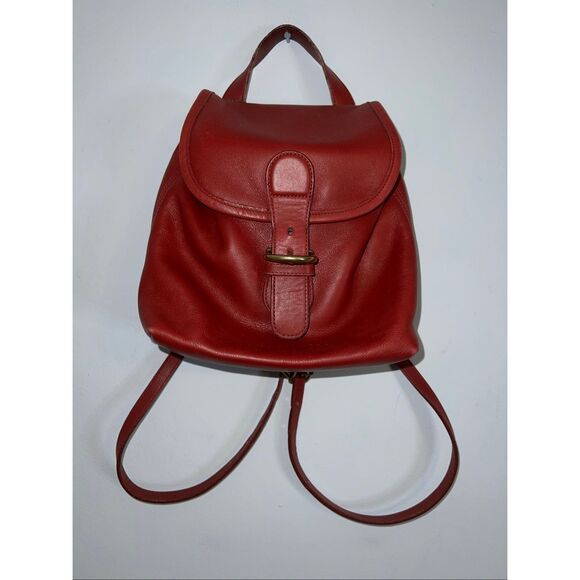Coach Handbags - COACH RED Vintage Bantam Soho Daypack 4152 Mini Backpack